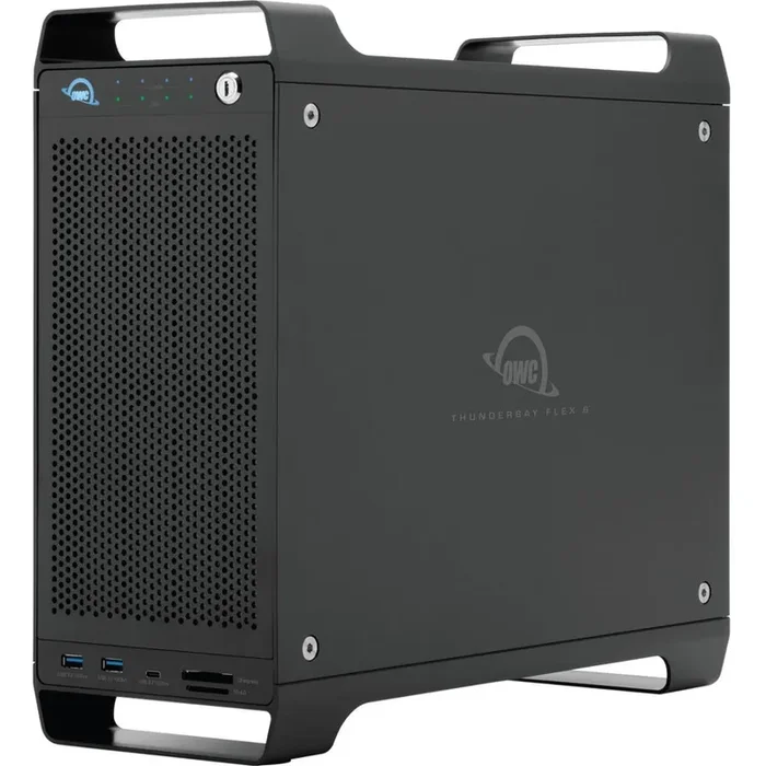 OWC ThunderBay Flex 8 DAS Storage System – 8 x HDD Supported – 8 x HDD Installed – 128 TB