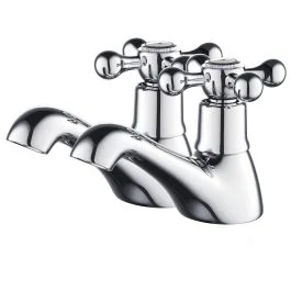Pair Victorian Basin Taps