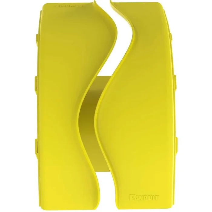 Panduit FiberRunner® Outside Vertical Right-Angle, 90°, 6×4, Yellow