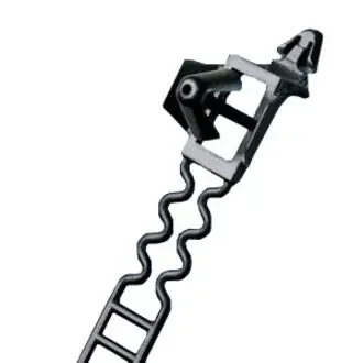 PANDUIT Pan-Ty PRLWP Series Winged Push Mount Tie PRLWP30S-D30