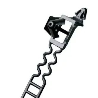 PANDUIT Pan-Ty PRLWP Series Winged Push Mount Tie PRLWP50S-D30