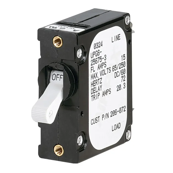 Paneltronics ‘A‘ Frame Magnetic Circuit Breaker – 30 Amps – Single Pole