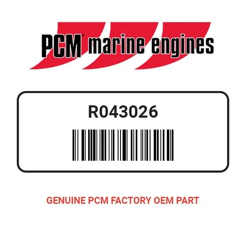 PCM R043026 STD. EXHAUST VALVE