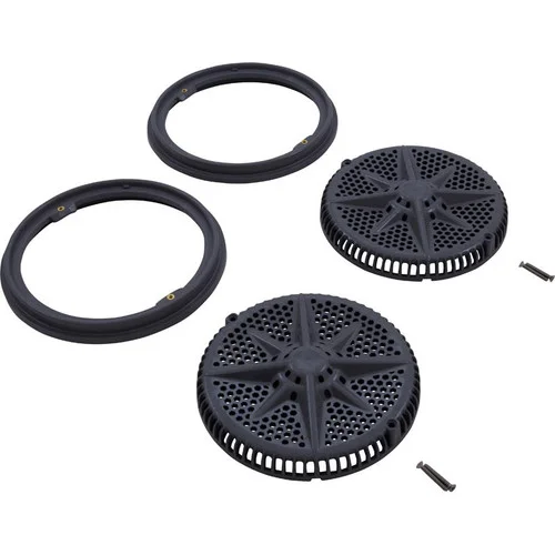 Pentair 8″ With Short Ring (2 Pack), Dark Gray | 500146