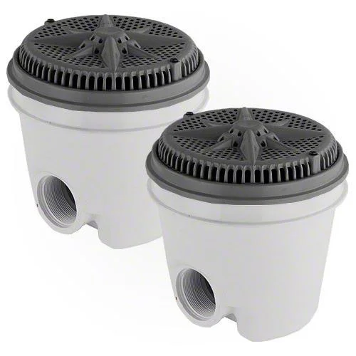 Pentair Starguard 8″ 2″ Side X 1 1/2″Bot, 2 Pk, Dark Gray | 500113