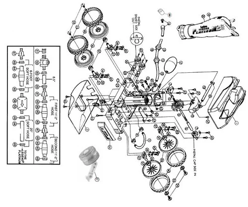 Pentair Thrust Jet Repair Kit, Gray | LLC131G