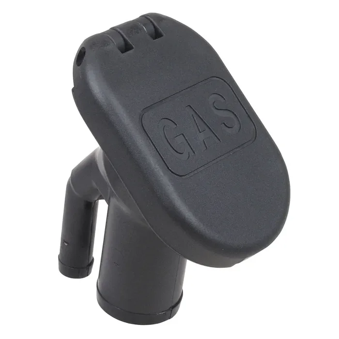 Perko Combination Vented Gas Fill/Tank f/1-1/2″ Hose – 35° Angled Neck