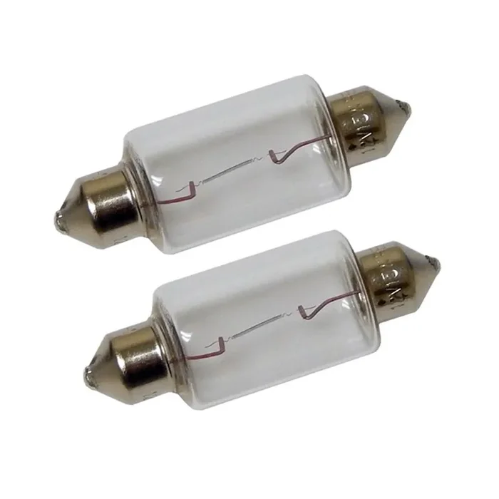 Perko Double Ended Festoon Bulbs – 12V, 15W, .97A – Pair