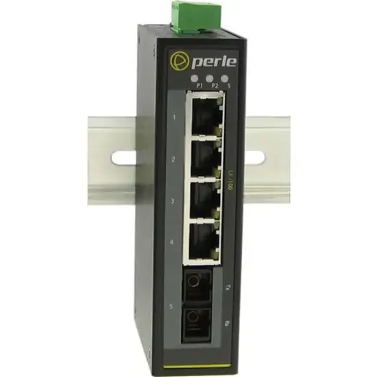 Perle IDS-105F-S2SC20-XT – Industrial Ethernet Switch