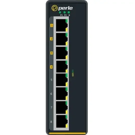 Perle IDS-108FPP-DM1SC2D – Industrial Ethernet Switch with Power Over Ethernet