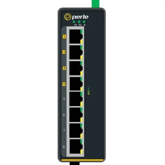 Perle IDS-108FPP-DS1SC40D – Industrial Ethernet Switch with Power Over Ethernet