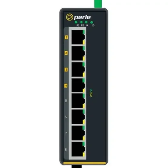 Perle IDS-108FPP-S2ST40 – Industrial Ethernet Switch with Power Over Ethernet