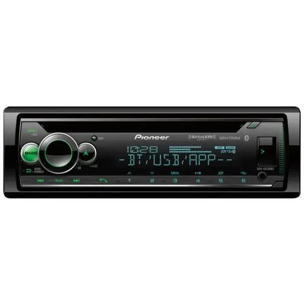Pioneer DEH-S6200BS Single-DIN In-Dash CD Player with Bluetooth and SiriusXM