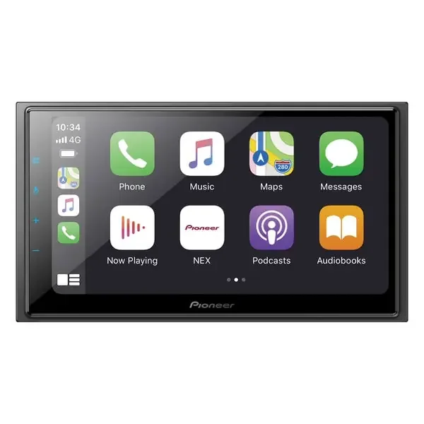 Pioneer DMH-W4600NEX 6.8-In. Car In-Dash Unit, Double-DIN Digital Multimedia