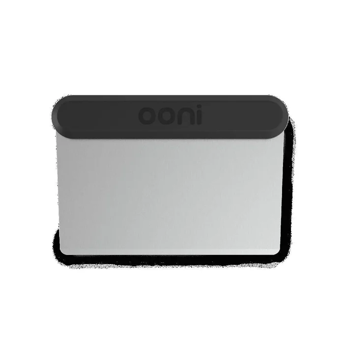 Pizza Dough Scraper 6in x 4in x 0.5in Black/Gray UU-P09600