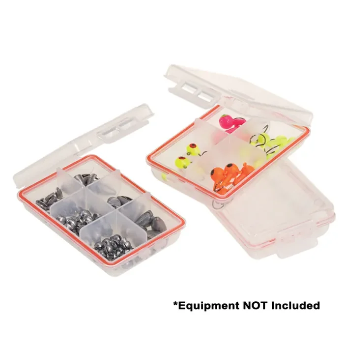 Plano Waterproof Terminal 3-Pack Tackle Boxes – Clear