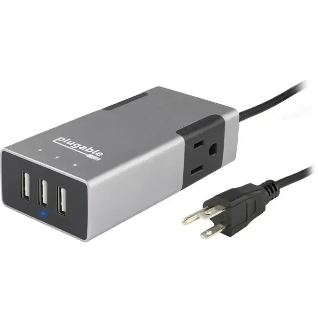 Plugable 2-Outlet Travel Power Strip