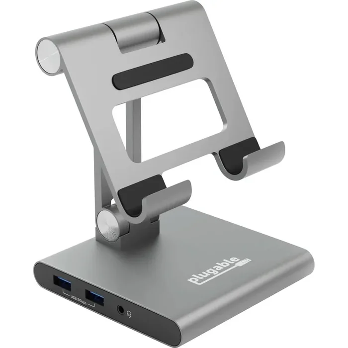 Plugable USBC Dock Tablet Stand – USB-C Dock Tablet and Phone Stand