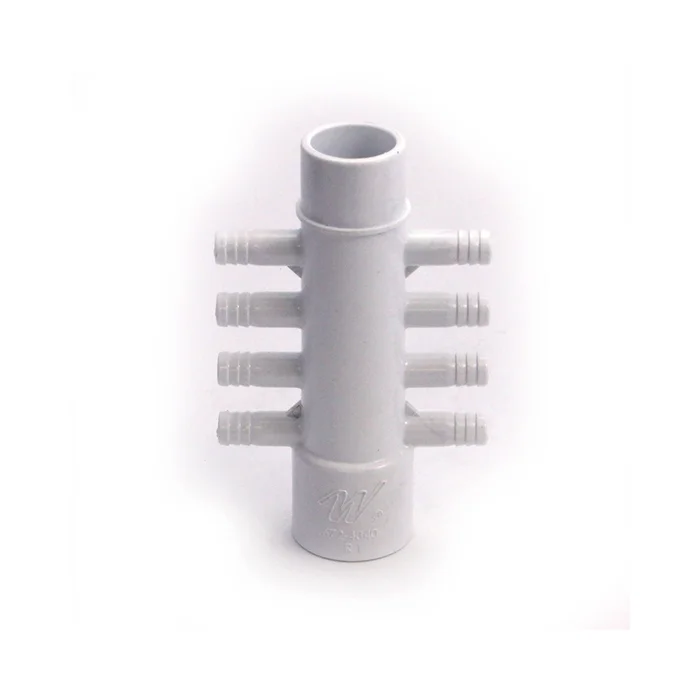 Plumbing Manifold 1″S x 1″Spg x (8) 3/8″RB Ports by Waterway