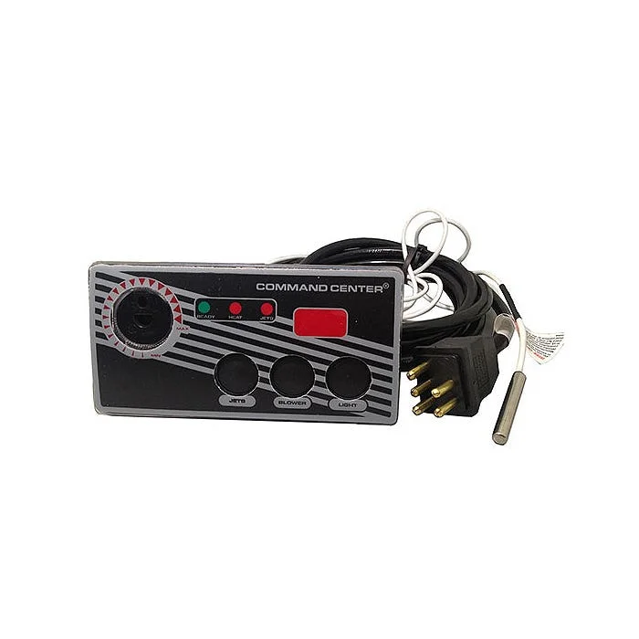Pneumatic Keypad 115V, 3-Button, Temp Display w/10′ Cable & Overlay by Tecmark