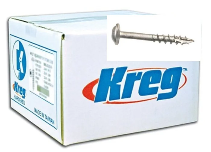 Pocket Screws – 2-1/2 Inch #8 Coarse Washer-Head 2000ct. SML-C250-2000