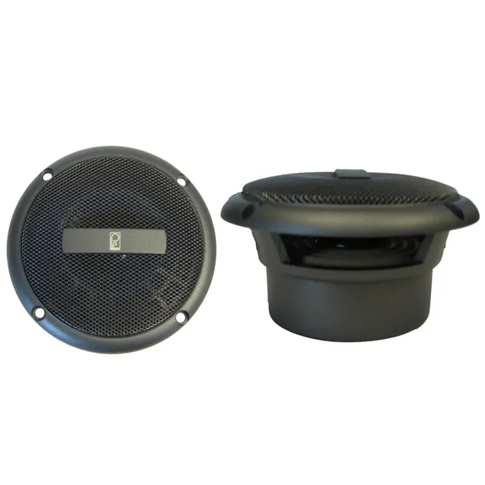 Poly-Planar MA-3013 3″ 60 Watt Round Component Speakers – Gray