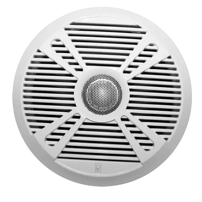 Poly-Planar MA7065 6.5″ 2-Way Marine Speaker w/2 Grills – White & Graphite
