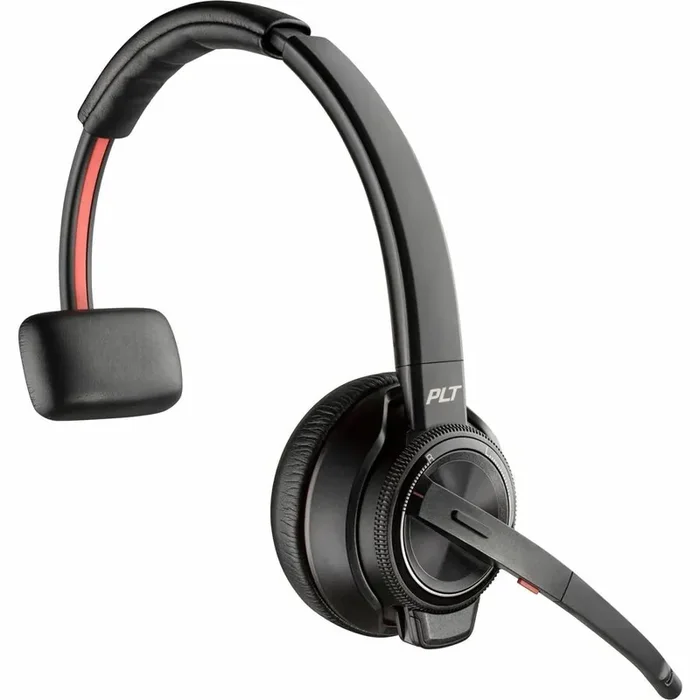 Poly Savi 8200 Office 8210 Headset – Mono – Wireless – Bluetooth/DECT 6.0 – 449.5 ft – 32
