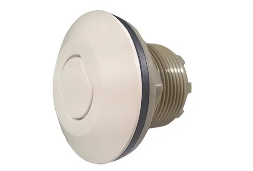 Pres Air Trol Air Button Flat, White | B225WF