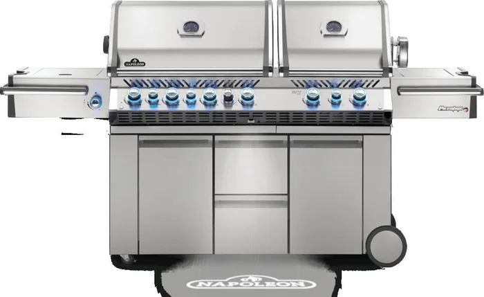 Prestige PRO 825 Natural Gas Grill with Power Side Burner and Infrared Rear & Bottom Burners Stainless Steel PRO825RSBINSS-3