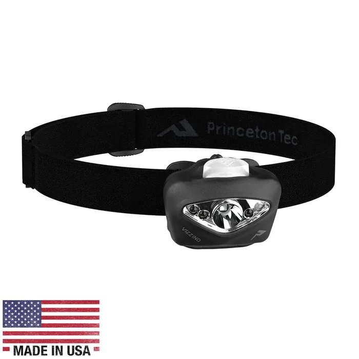 Princeton Tec VIZZ Industrial LED Headlamp – Black