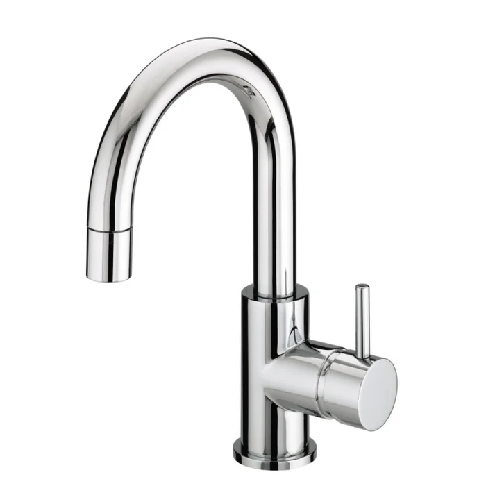Prism Side Action Basin Mixer with Pop-up Waste Chrome
