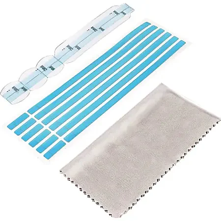 Privacy Screen Adhesive Strips And Mounting Tabs Installation Kit
