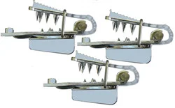 Pro-Troll Roto Chip Head – #5a Chrome 3/4″ Wide Pack Of 3, With Echip – Unrigged