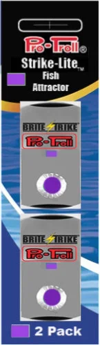 Pro-Troll Strike-Lite Adhesive LED Lights (Purple UV – 2 pk)