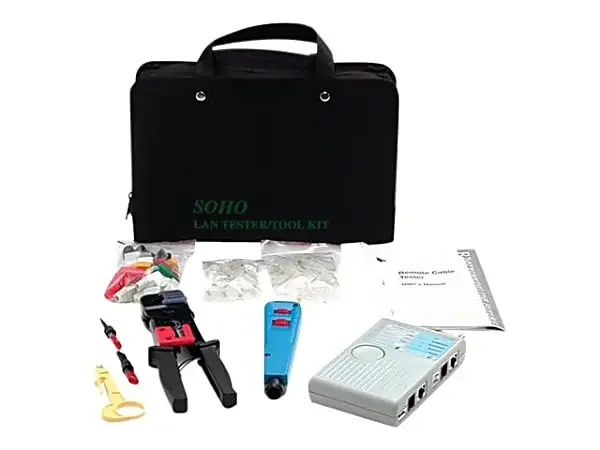 Professional RJ45 Network Installer Tool Kit with Carrying Case