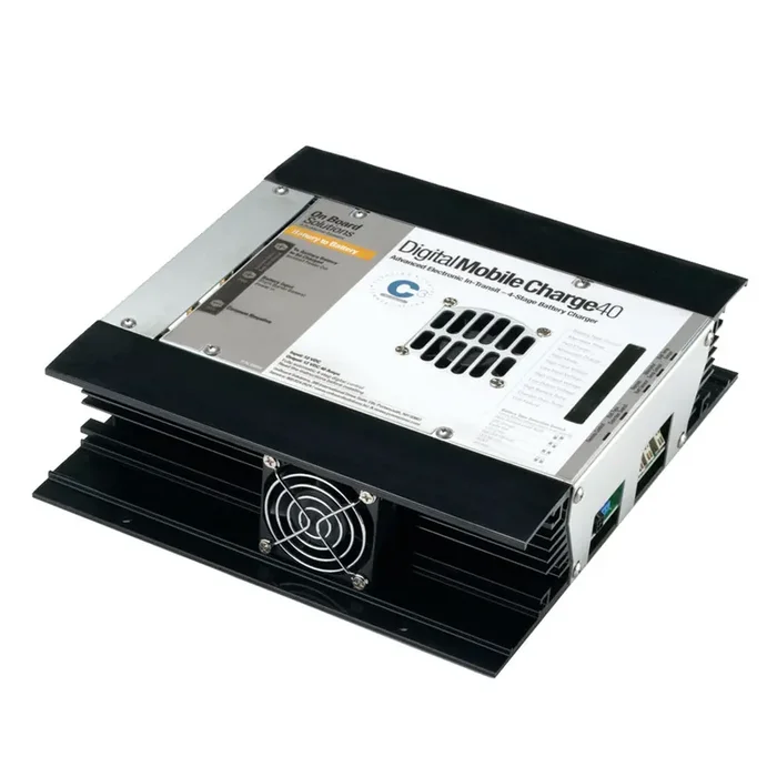 ProMariner Digital Mobile Charge40 Advanced Electronic In-Transit 4 Stage Battery Charger – 12V to 24V