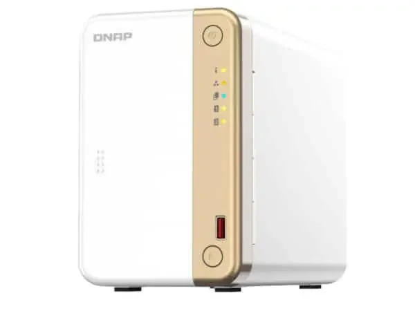 QNAP Turbo NAS TS-262-4G SAN/NAS Storage System – 1 x Intel Celeron N4505 Dual-core (2 Core)