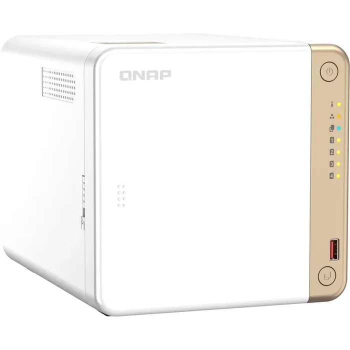 QNAP Turbo NAS TS-462-4G SAN/NAS Storage System – 1 x Intel Celeron N4505 Dual-core (2