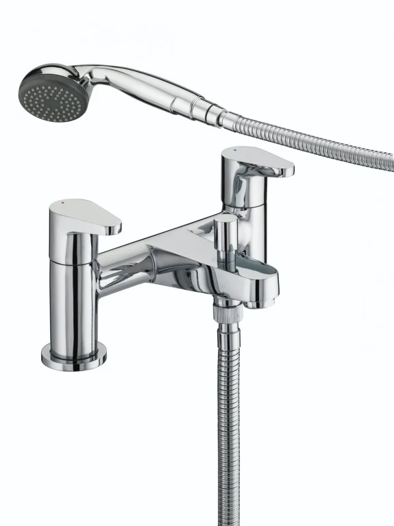 Quest Bath Shower Mixer Eco8 Chrome