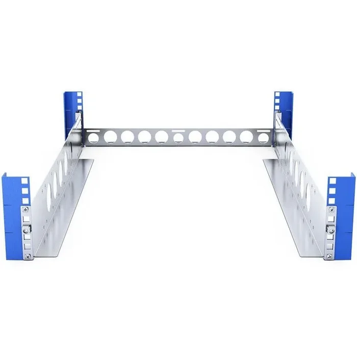 Rack Solutions 2U Wide Equipment Universal Rail 24in Depth with Wire Bar