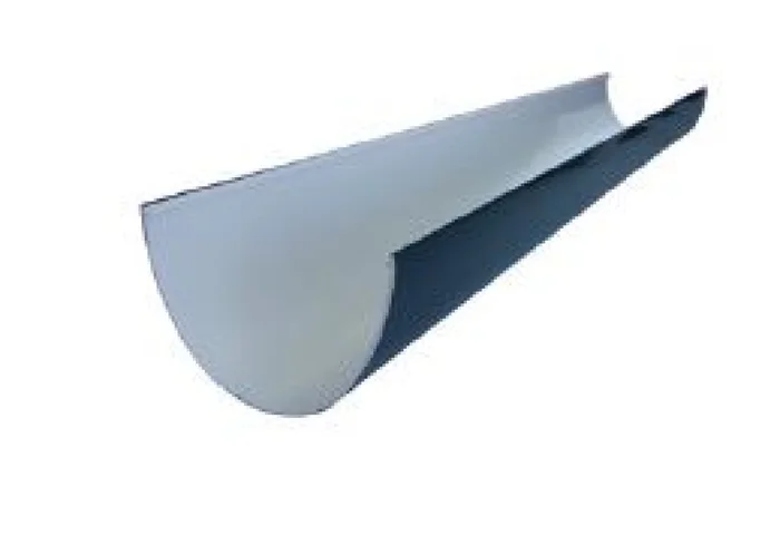 RAINWATER COMMERCIAL DEEP GUTTER 4M BLACK