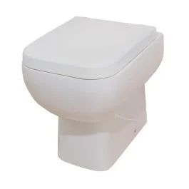 RAK Series 600 Back to Wall Pan with Sandwich Seat