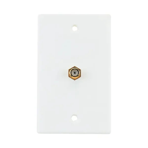 RCA VH61R Single Coaxial Flush-Mount Wall Plate