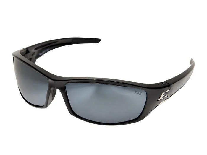 Reclus Safety Glasses Black Frame Silver Mirror Lens SR117