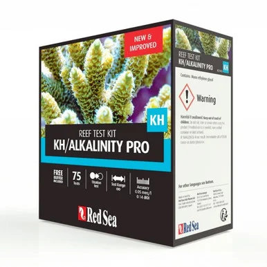Red Sea Alkalinity Pro – High accuracy Titration Test Kit (75 tests) – incl. professional titrator