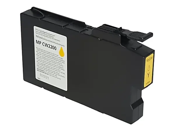 Ricoh – 100 ml – yellow – original – ink cartridge – for Ricoh MP CW2200, MP CW2200SP, MP CW2201SP