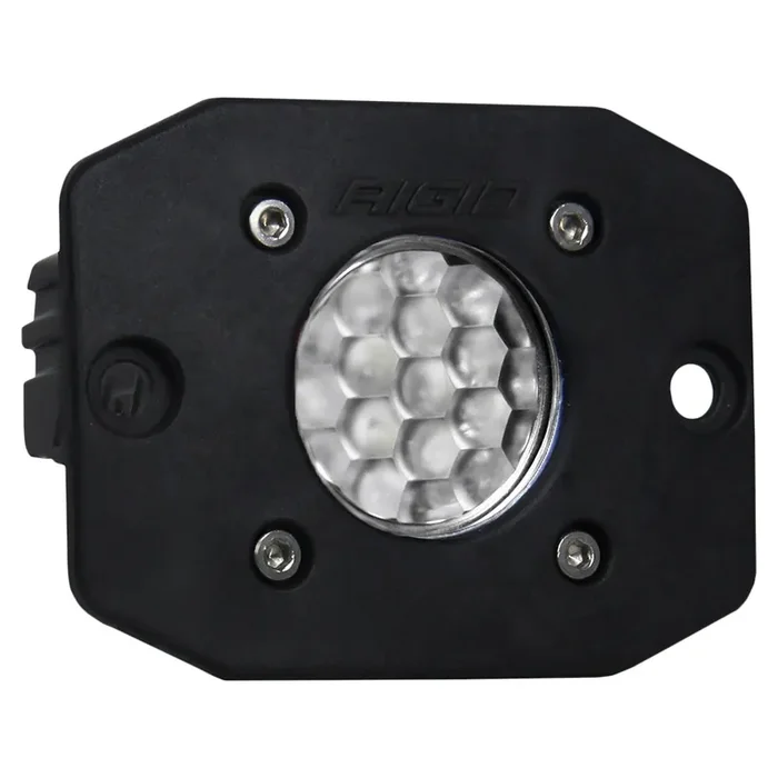 RIGID Industries Ignite Flush Mount Diffused – Single – Black