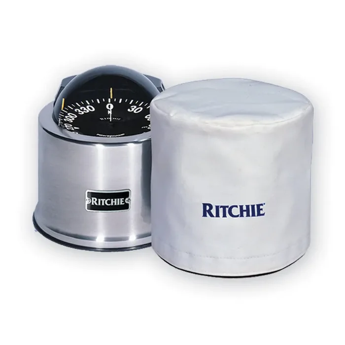 Ritchie GM-5-C 5″ GlobeMaster Binnacle Mount Compass Cover – White