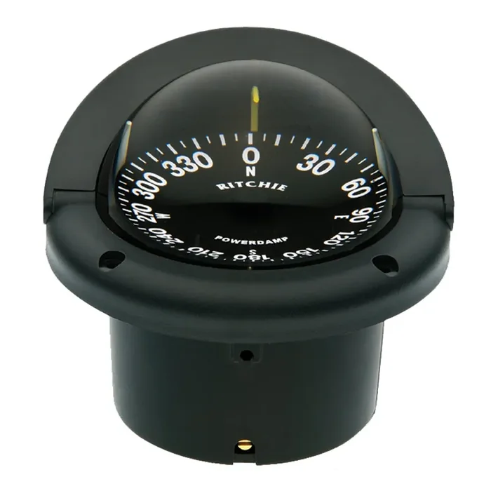 Ritchie HF-742 Helmsman Compass – Flush Mount – Black